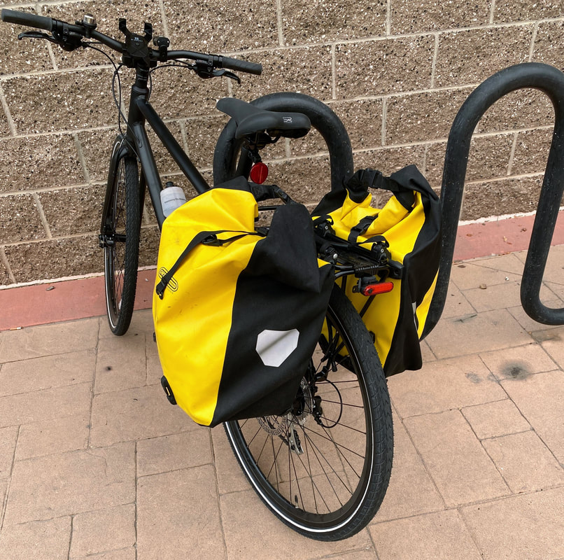 Using Bicycle for grocery shopping